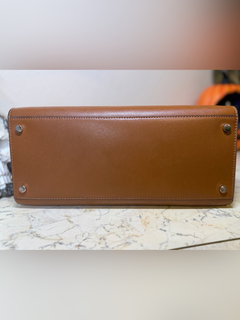 kate spade Brown leather satchel with matching wallet - Picture 9 of 14